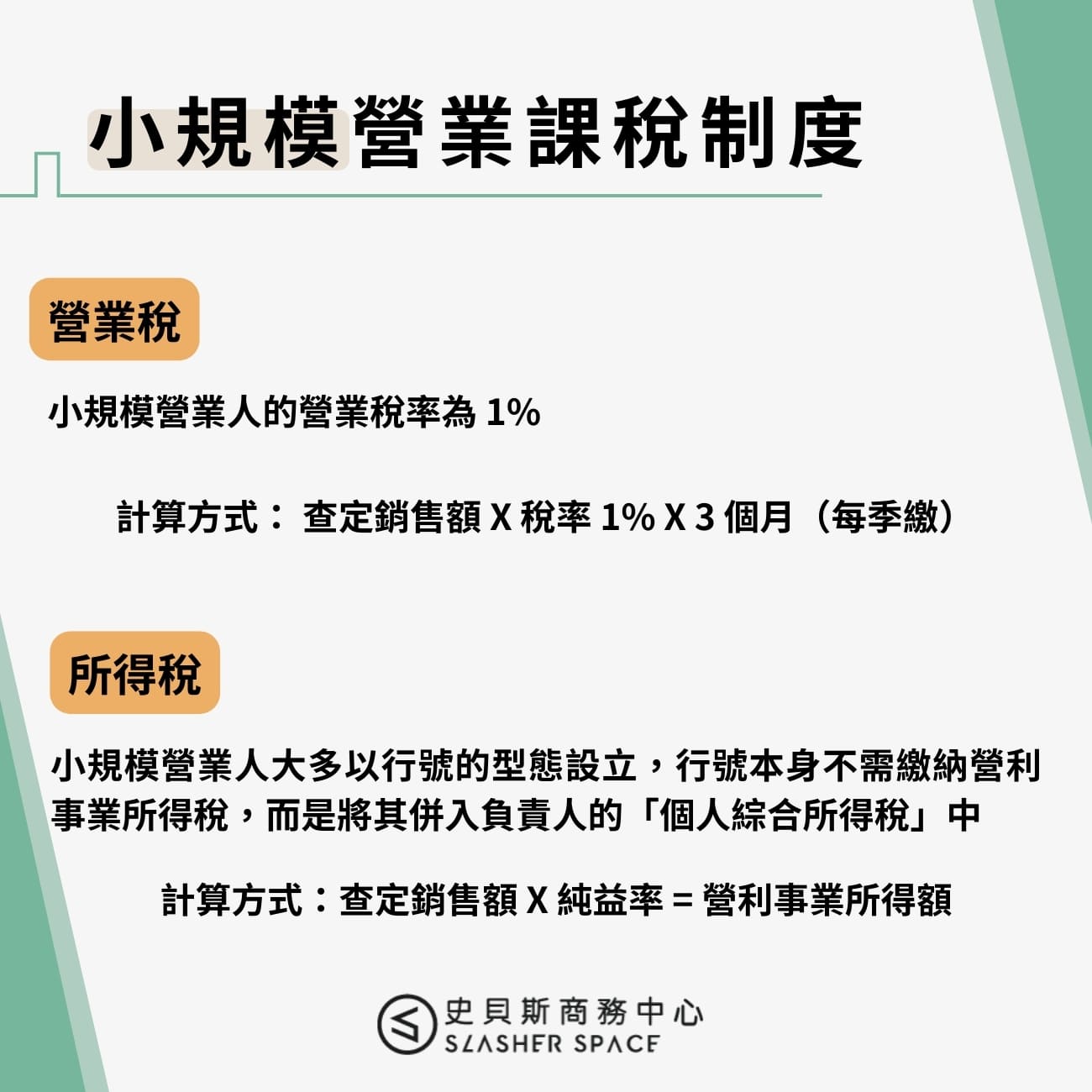 小規模營業課稅制度